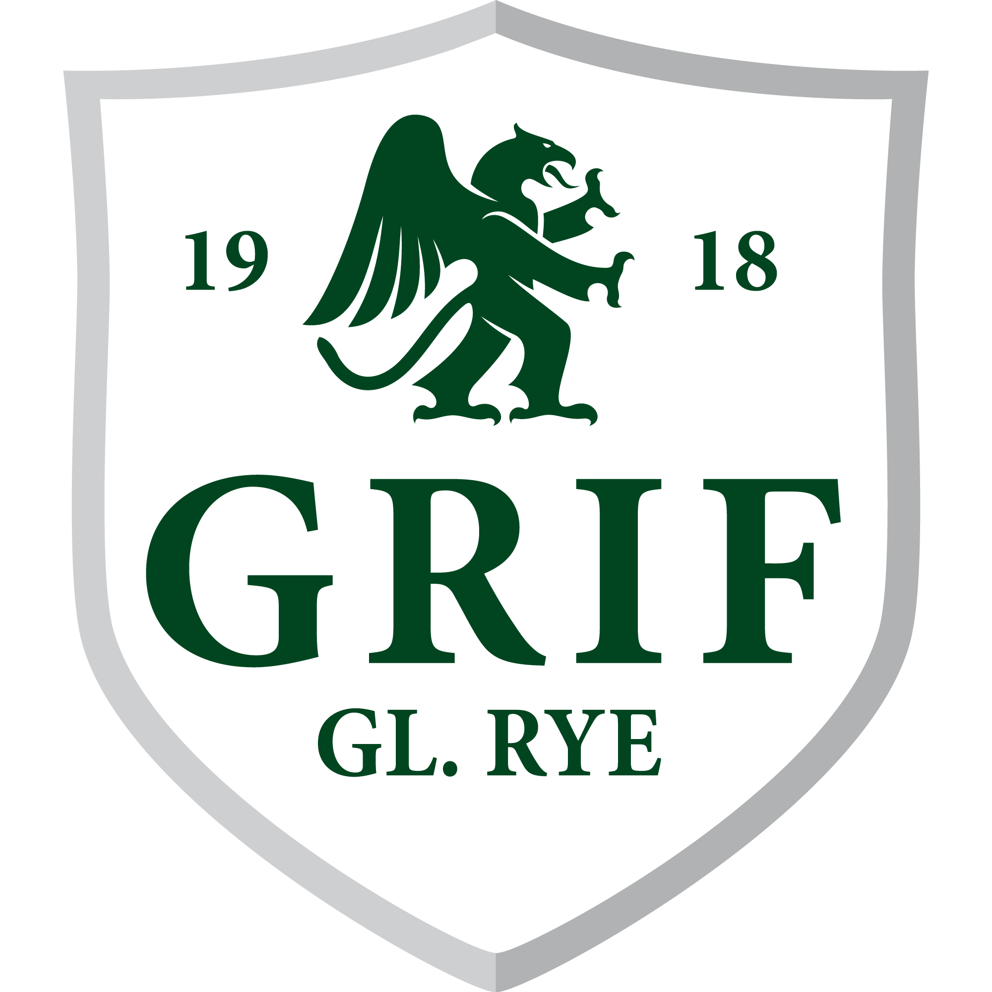 Logo for Grif gl. rye som har modtaget tøj fra sponsorworld