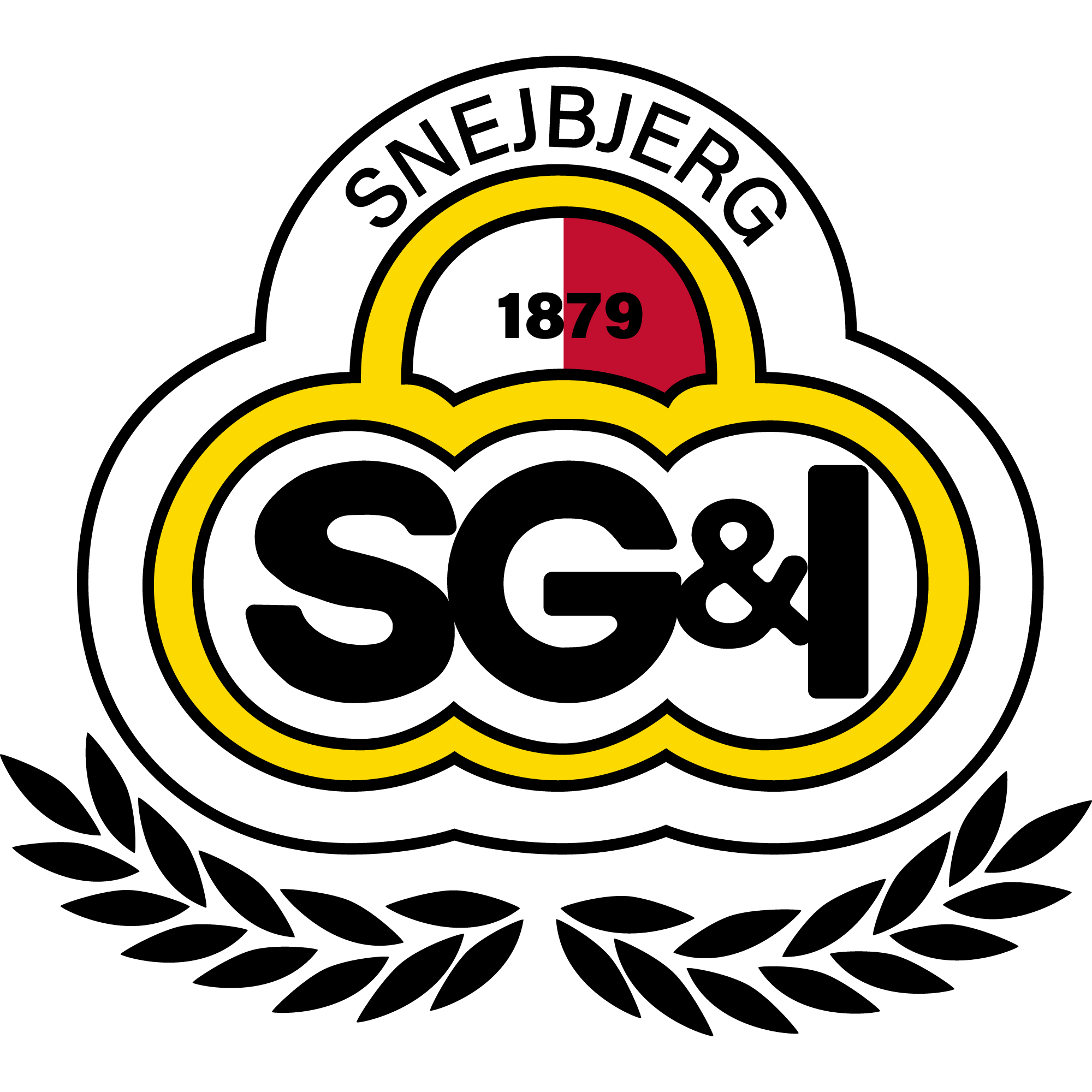 Logo for snejbjerg Badminton, som har modtaget tøj fra Sponsorworld