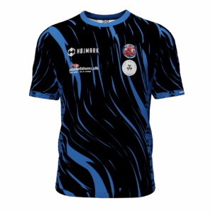 T-shirt – Sort & Blå